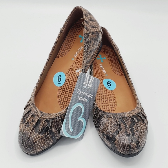 BARETRAPS POSTURE ANIMAL PRINT WOMWN SHOES SZ 6 - Picture 2 of 6